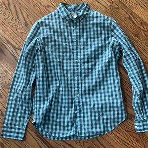 Gap Lived-In Tailored Button Up, Size: L